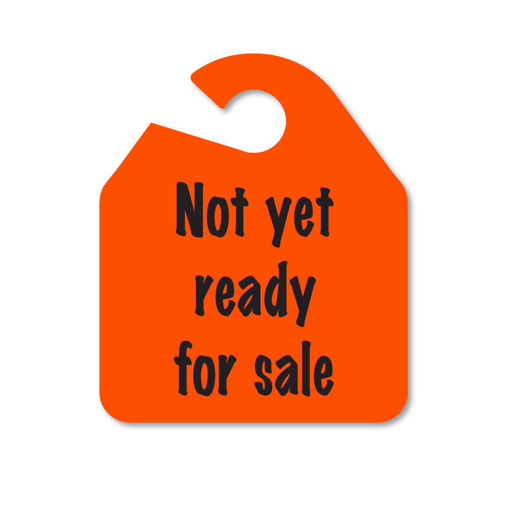 LARGE REARVIEW MIRROR TAGS