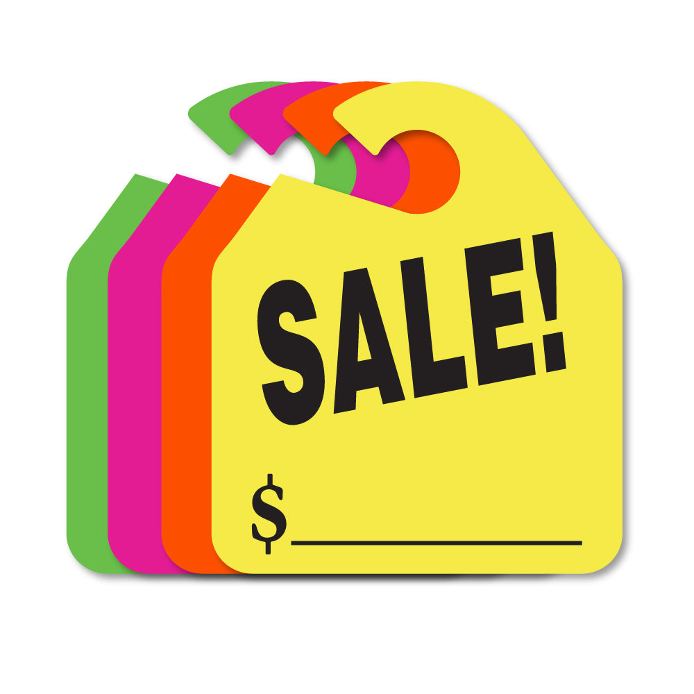 LARGE REARVIEW MIRROR TAGS
