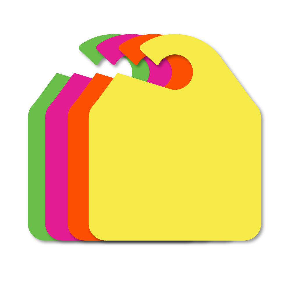 LARGE REARVIEW MIRROR TAGS