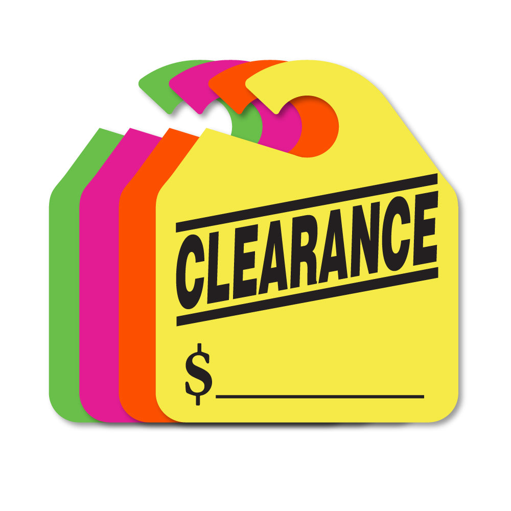 LARGE REARVIEW MIRROR TAGS