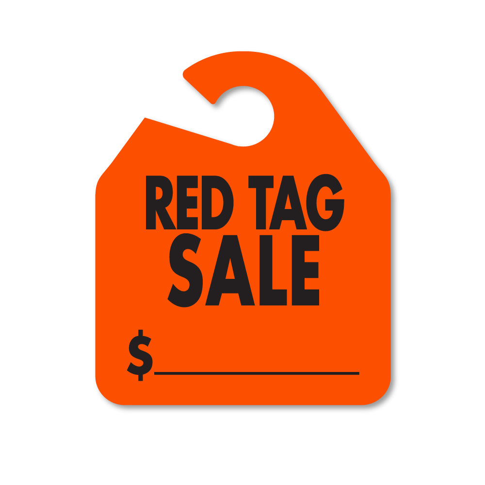 LARGE REARVIEW MIRROR TAGS