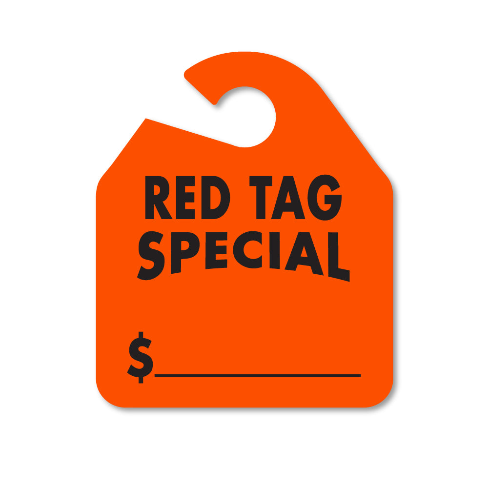 LARGE REARVIEW MIRROR TAGS