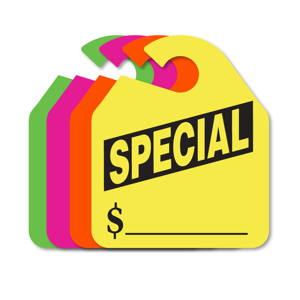 LARGE REARVIEW MIRROR TAGS