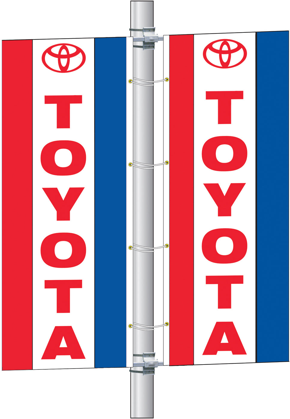 EVERWAVE VERTICAL DEALER DRAPE FLAGS