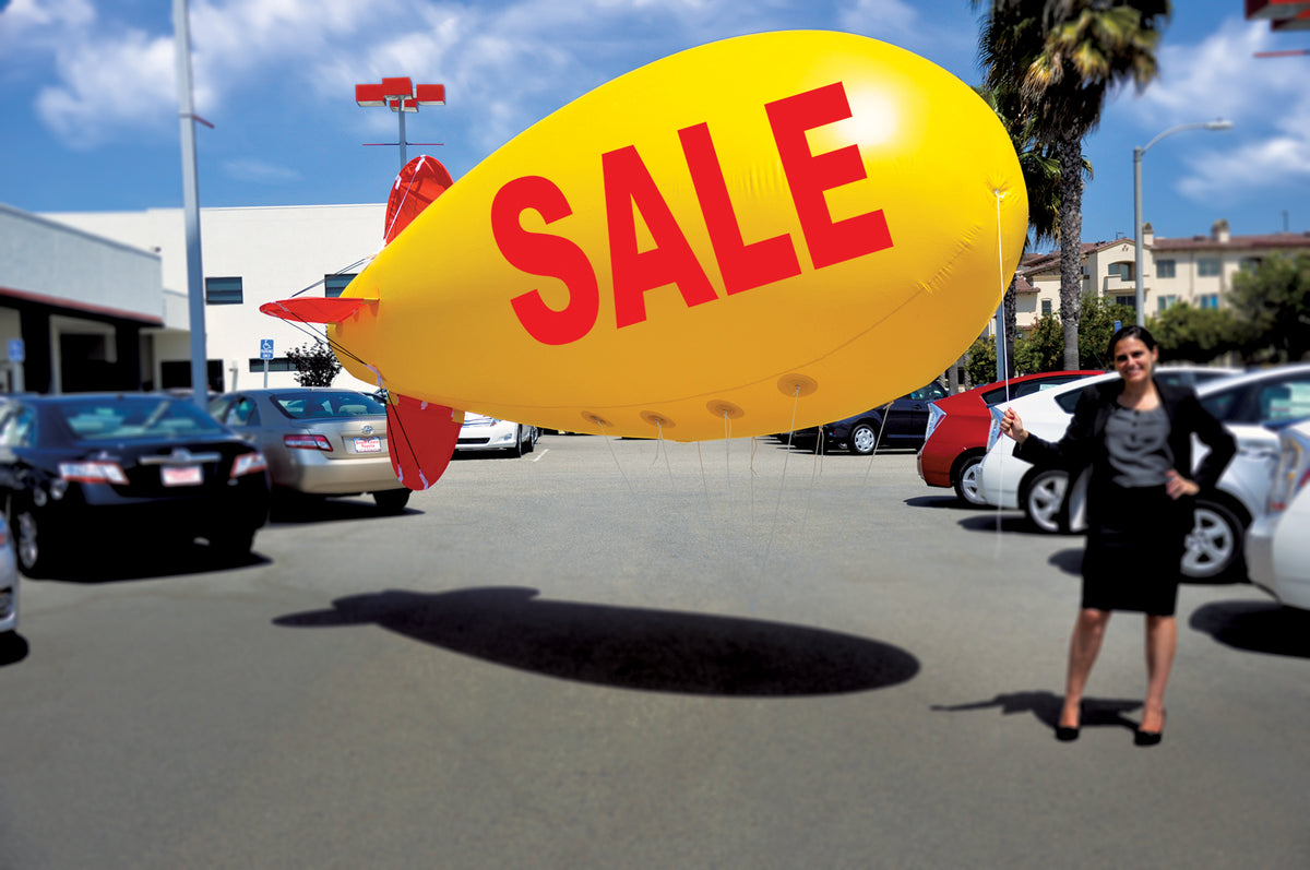 GIANT SALE BLIMP BALLOON