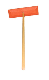 SNO-RAKE W/ WOODEN HANDLE