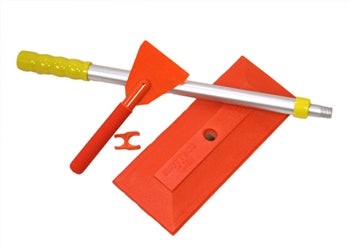 SNO-RAKE WITH TELESCOPIC HANDLE