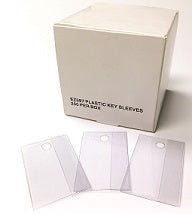 PLASTIC KEY SLEEVES