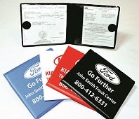 CUSTOM REGISTRATION & INSURANCE HOLDERS