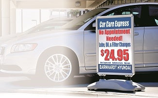 OUTDOOR MESSAGE SIGNS KIT (2 INSERTS)