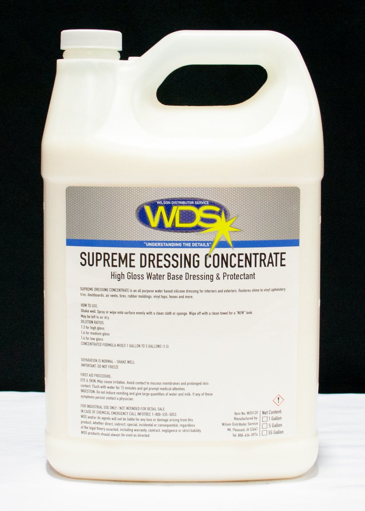 WDS SUPREME DRESSING CONCENTRATE