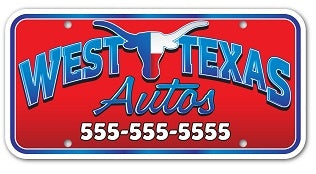 LICENSE PLATES - AUTO PLATE INSERTS