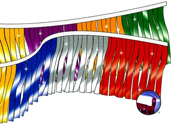 Metallic Starburst - 60 ft. String