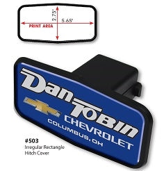 V-T DOMED HITCH COVERS