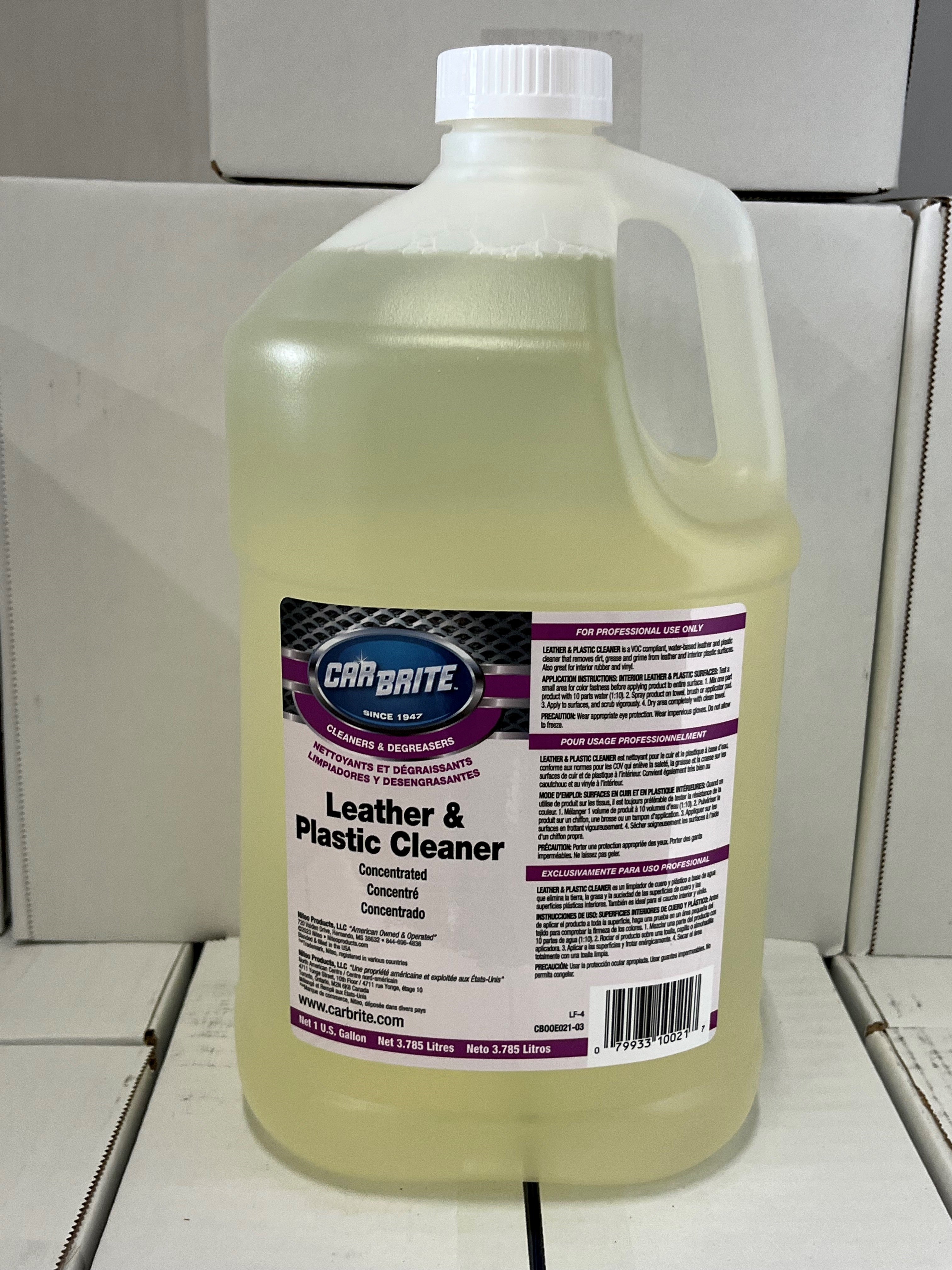 LEATHER & PLASTIC CLEANER